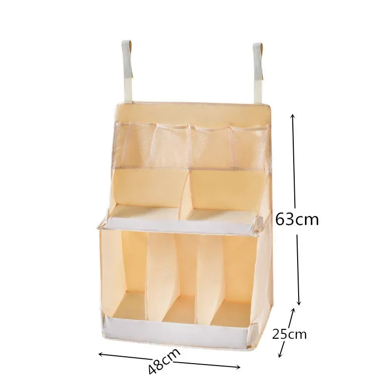 PORTABLE CRIB ORGANIZER
Portable Baby Crib Baby Bed Hanging Bag for Infant Essentials & Diaper Storage