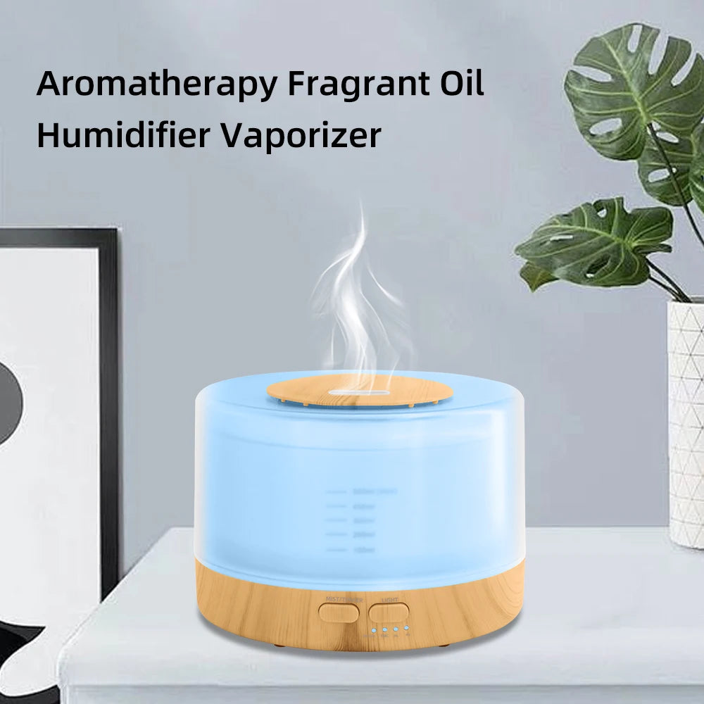 HUMIDIFIER
Kids-Friendly Ultrasonic Humidifier with 7-Color LED Aromatherapy Diffuser