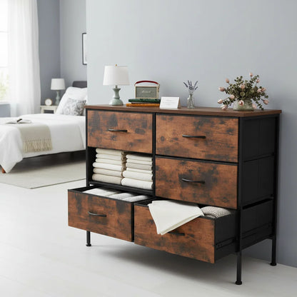 6-Drawer Large Capacity Storage Chest