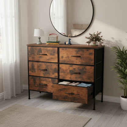 6-Drawer Large Capacity Storage Chest