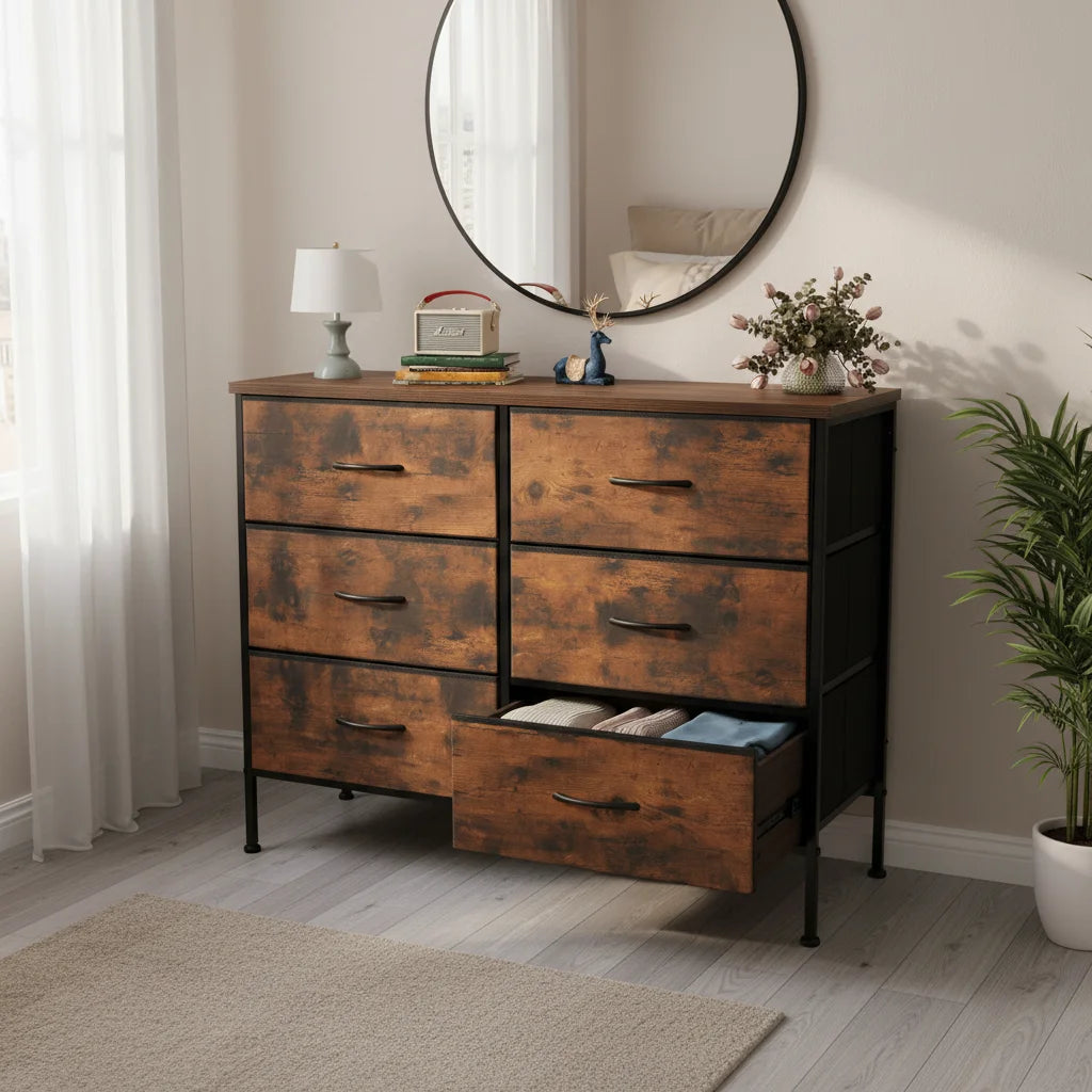 6-Drawer Large Capacity Storage Chest