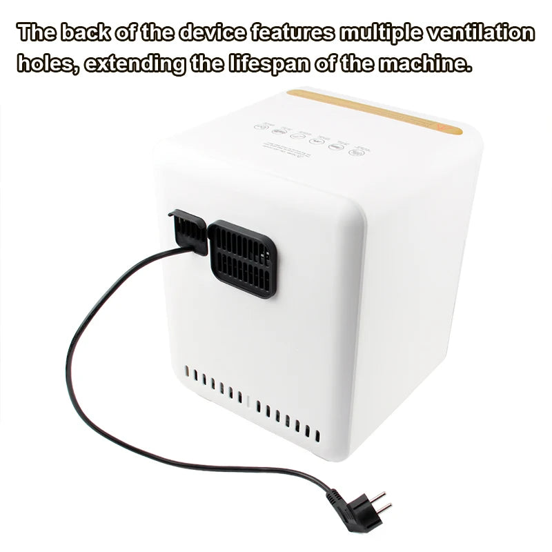 Deep Fryer Oil-free LED Touchscreen 360° Baking Light Wave Convection Oven
