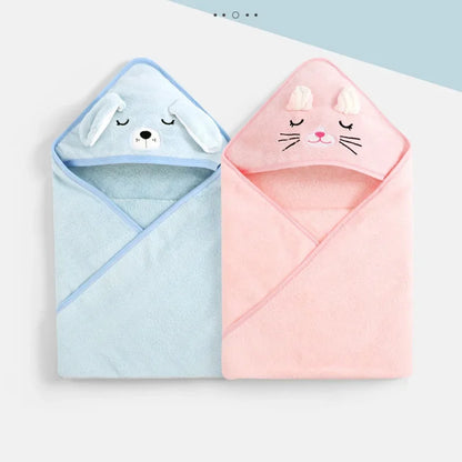 BABY BATH TOWELS
Cartoon Animal Soft Newborn Hooded Blanket Toddler Bathrobe Warm Sleeping Swaddle Wrap