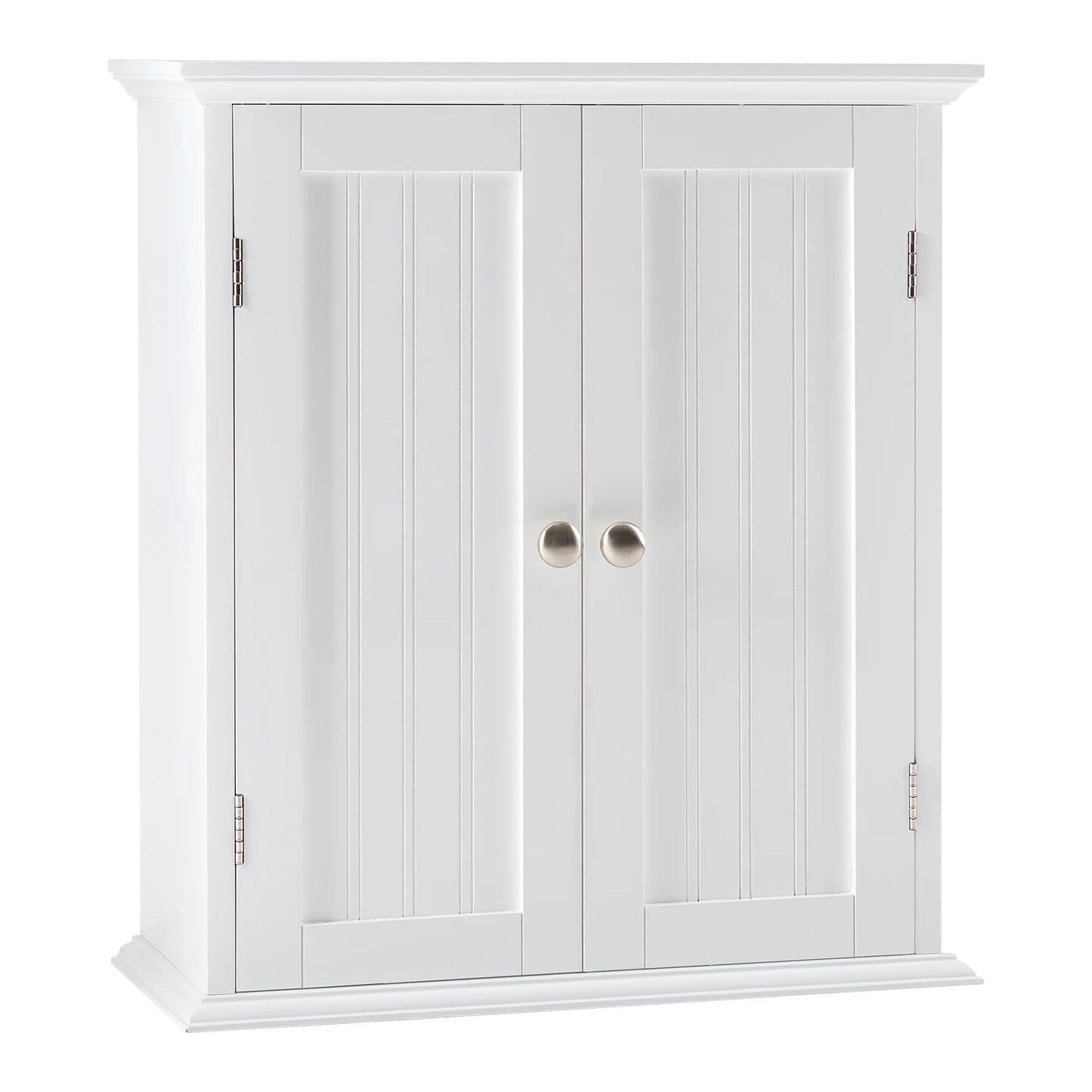 21 Inch Wall Mounted Cabinet With 2 Doors 3 Layer Medicine Wall Cabinet For Living Room Space Saver Storage Cabinet