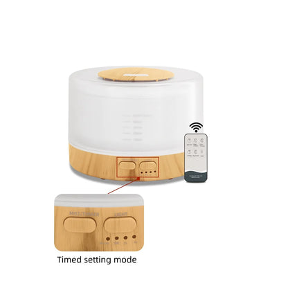 HUMIDIFIER
Kids-Friendly Ultrasonic Humidifier with 7-Color LED Aromatherapy Diffuser