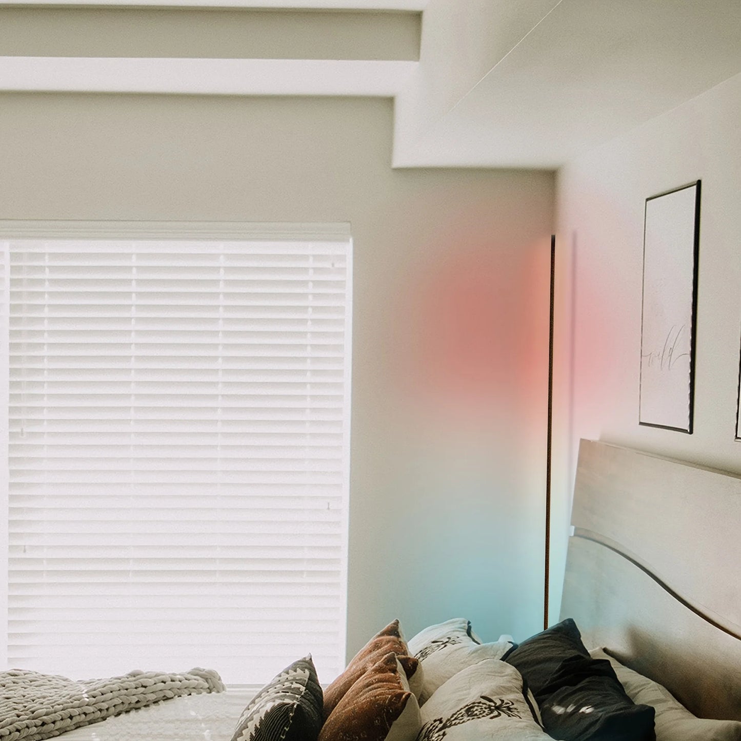 Led Corner Floor Lamp,