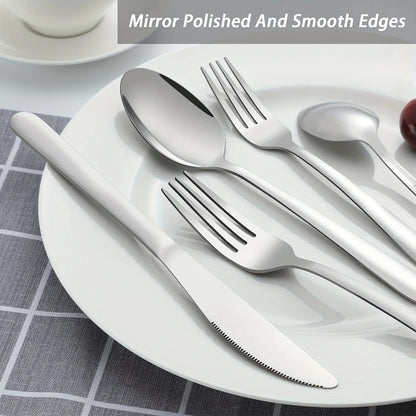 Stainless Steel Silverware  60/90 Pcs