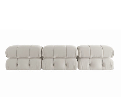 104" Minimalist Convertible Couches 3 Seats