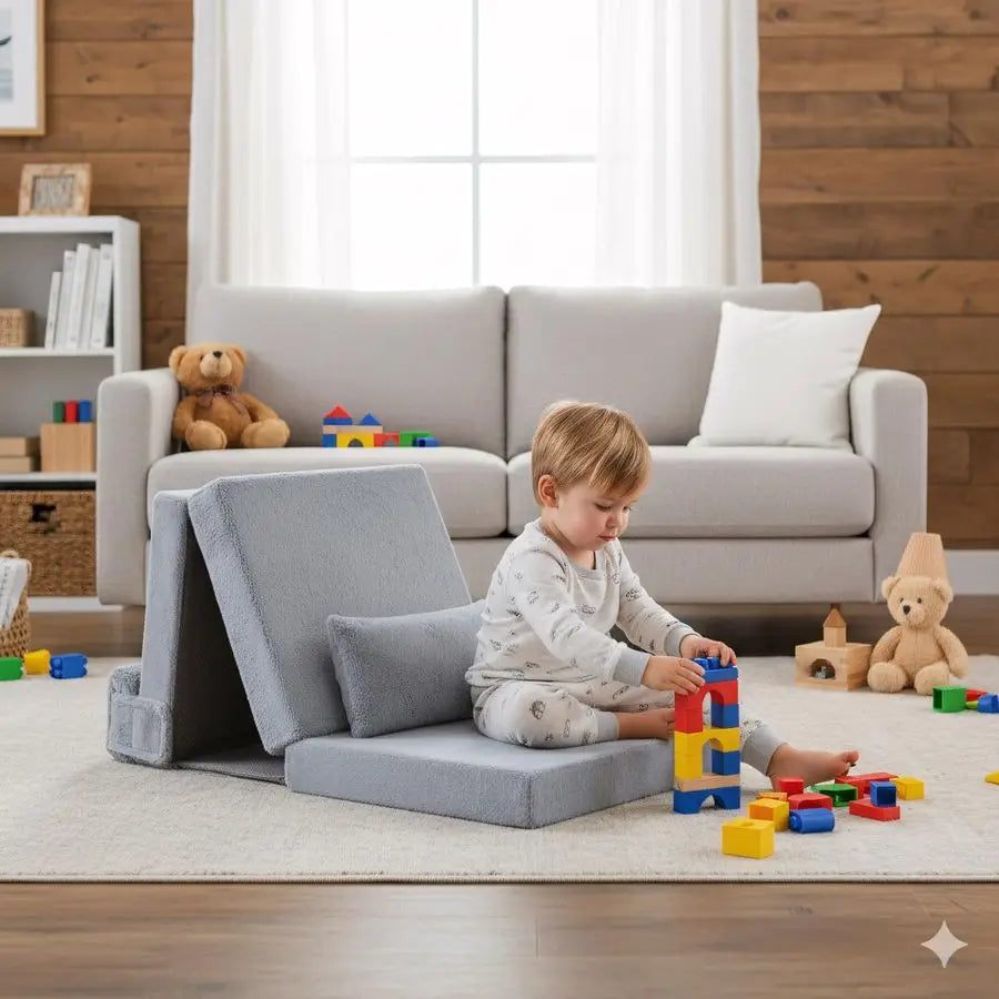 Washable Tri Folding Toddler Floor Nap Mat