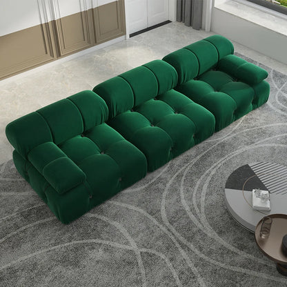 104" Minimalist Convertible Couches 3 Seats
