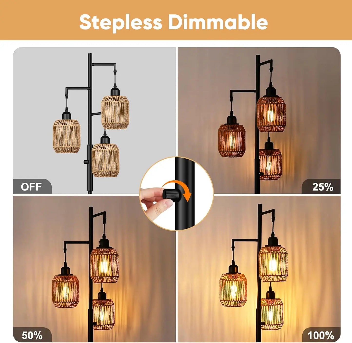 Dimmable Floor Lamp