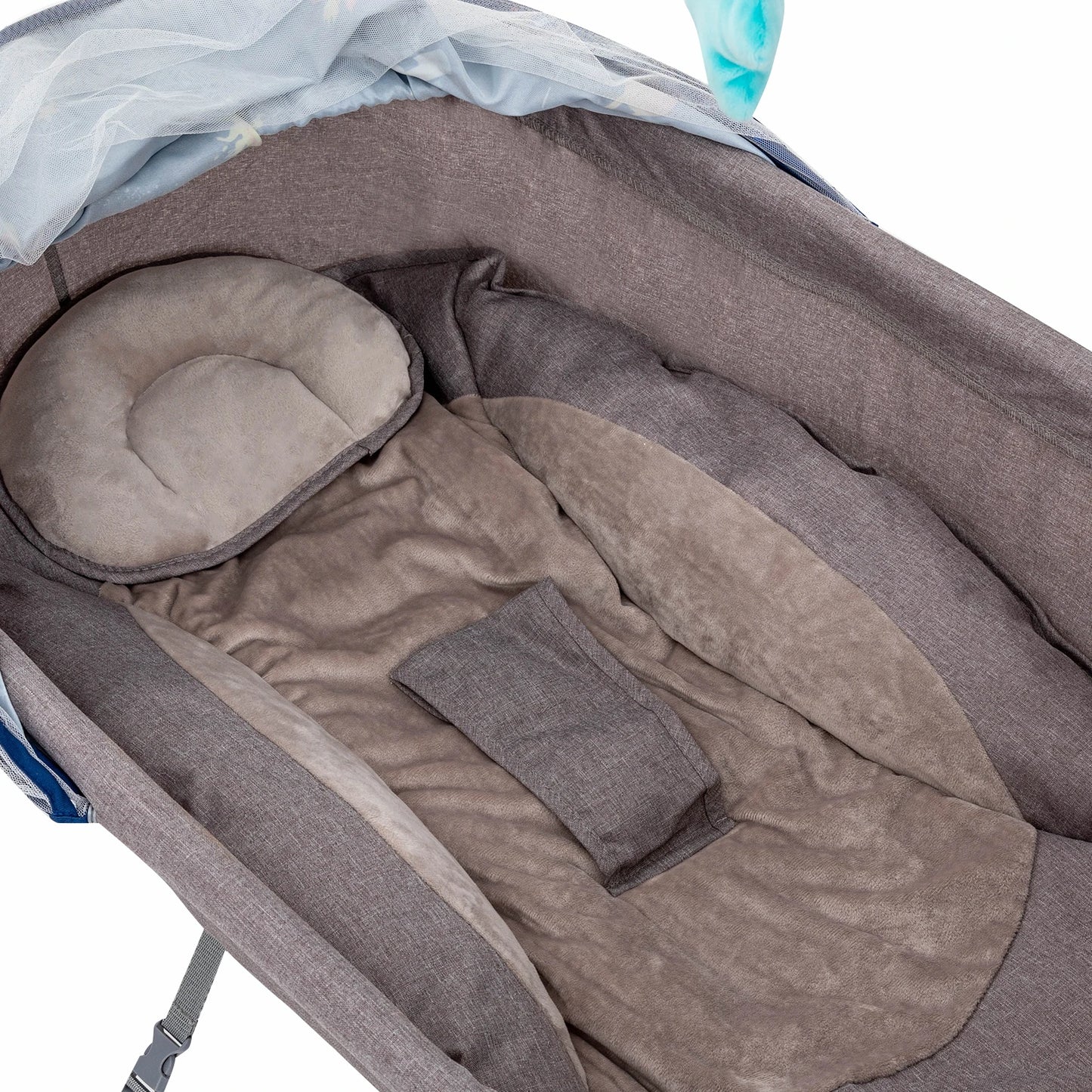 5 Speeds Electric Stand Crib Auto Rocking Chair Bed with Remote Control
FOR  0-18 Months Newborn Babies