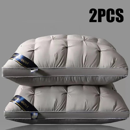 2-Piece Soft Sleep Supportive Pillow Set
