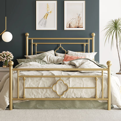 PLATFORM BED FRAME
Victorian Style, Wrought Iron Platform Bed Frame