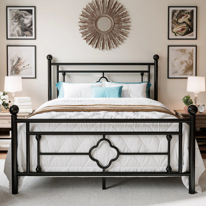 PLATFORM BED FRAME
Victorian Style, Wrought Iron Platform Bed Frame