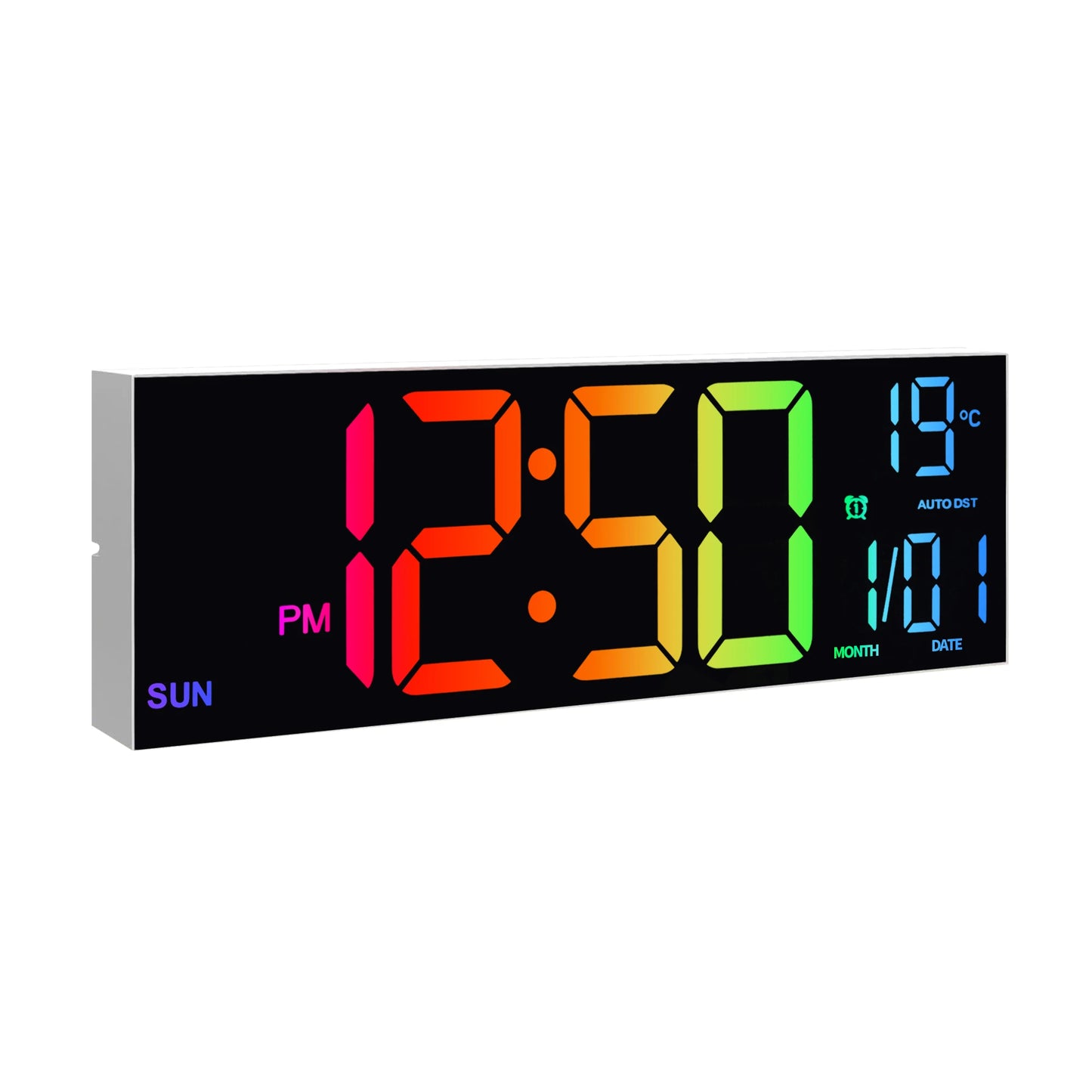 WALL CLOCK
16" Large Digital Display Wall Clock with Remote & Temperature