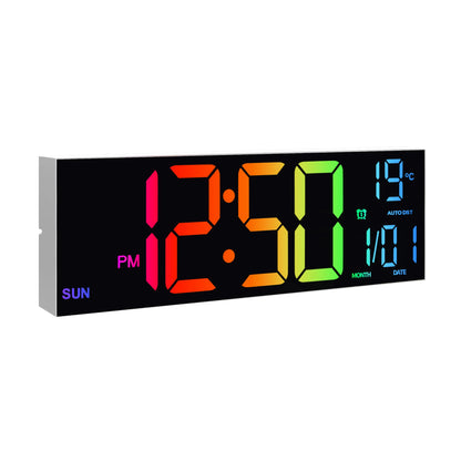 WALL CLOCK
16" Large Digital Display Wall Clock with Remote & Temperature