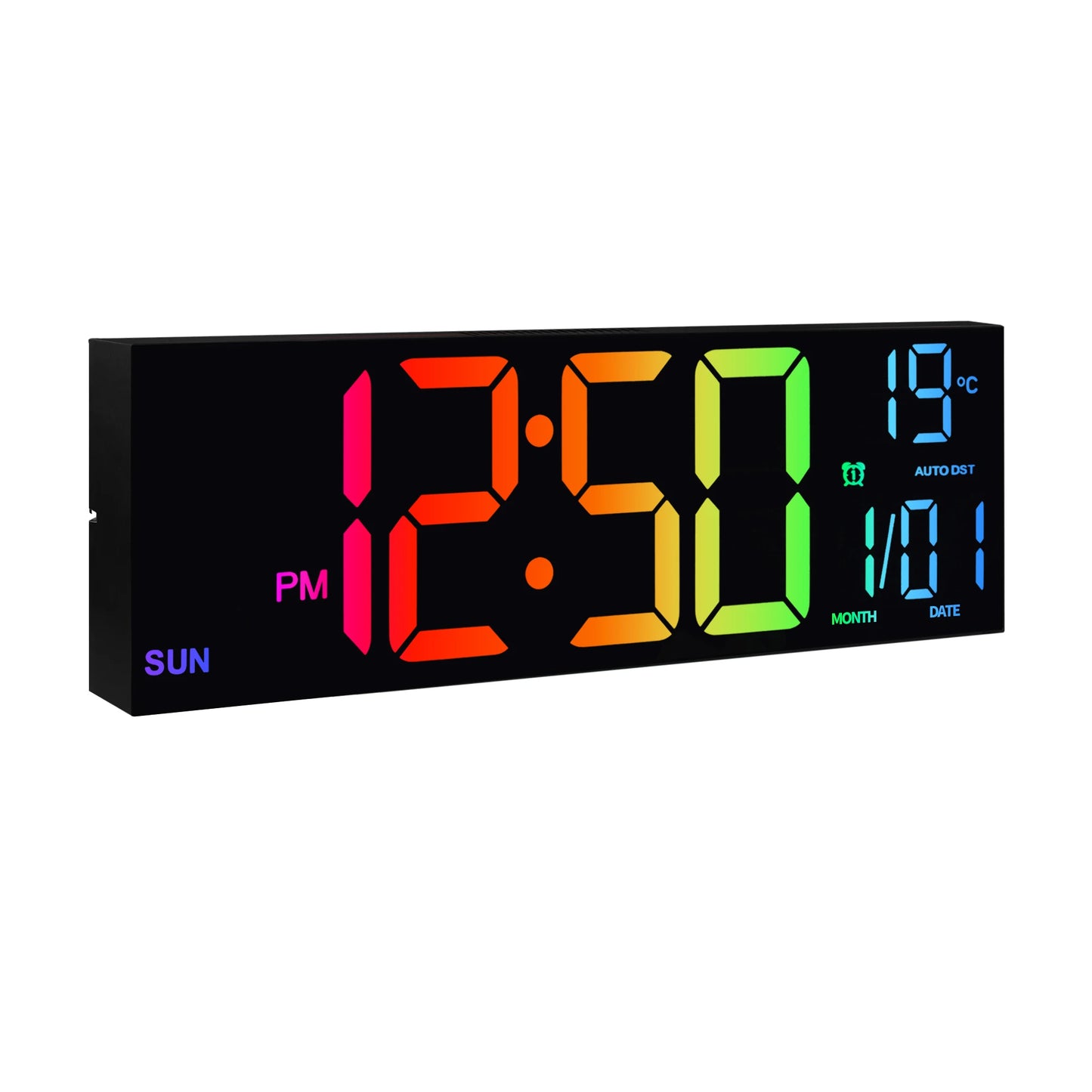 WALL CLOCK
16" Large Digital Display Wall Clock with Remote & Temperature
