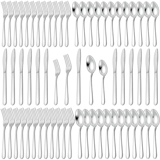 Stainless Steel Silverware  60/90 Pcs