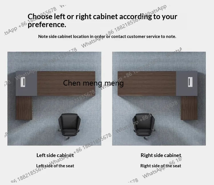 DESK
Modern office full set of furniture luxury table and chair combination.