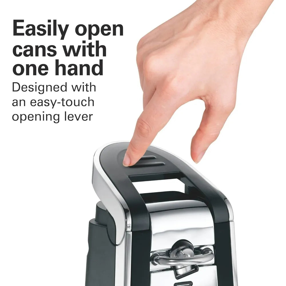 CAN OPENER - Smooth Touch Easy Push Down Lever Eliminates Sharp Edges Opens All Standard-Size