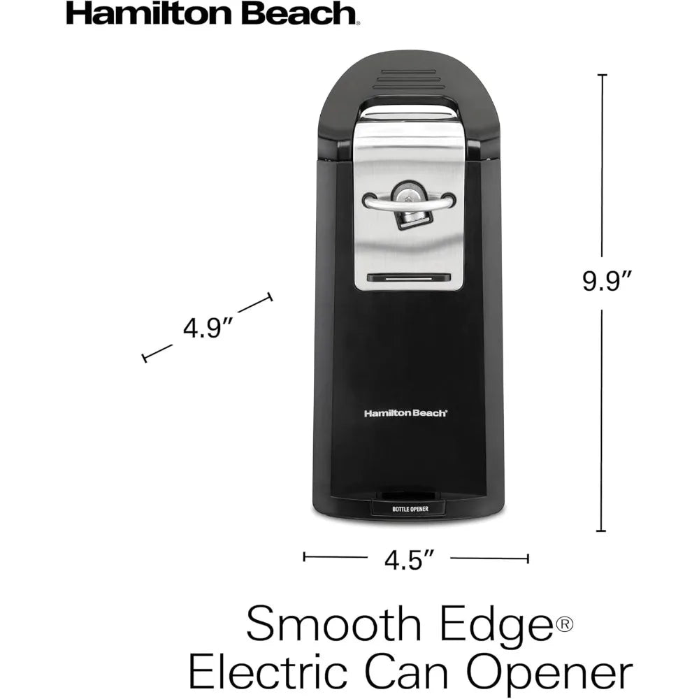 CAN OPENER - Smooth Touch Easy Push Down Lever Eliminates Sharp Edges Opens All Standard-Size
