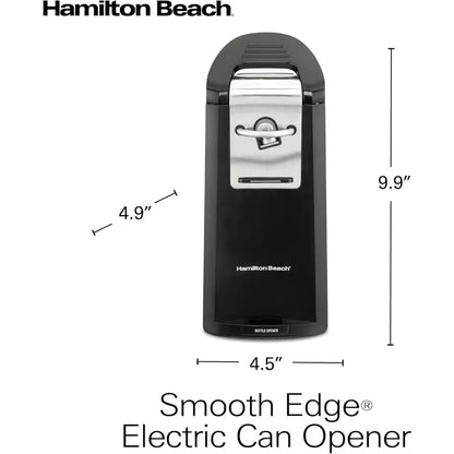 CAN OPENER - Smooth Touch Easy Push Down Lever Eliminates Sharp Edges Opens All Standard-Size