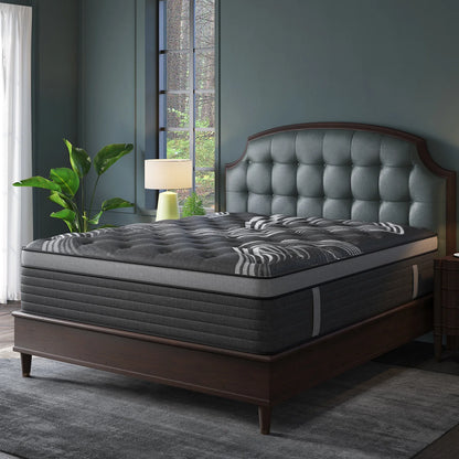 12" or 14" Memory Foam Hybrid Pocket Spring Mattress, All sizes.- Twin, Full, Queen, King.  Mattress In A Box, Medium Firm Motion Isolation