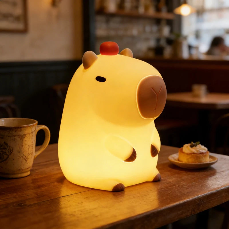 Night Lights - Cute Kids Animal Shape 3 Changing Modes USB-C Rechargeable LED  with Remote Control