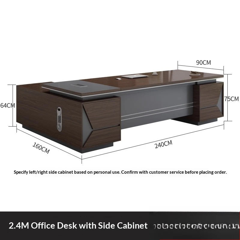 DESK
Modern office full set of furniture luxury table and chair combination.