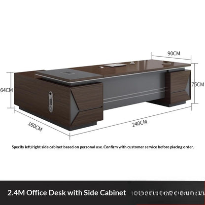 DESK
Modern office full set of furniture luxury table and chair combination.